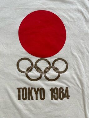 Olympic Heritage Tokyo 1964 Graphic Tee | Official Licensed | Size L